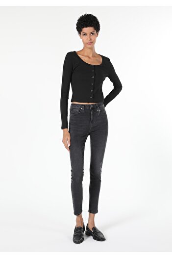 Colin's Skinny Fit Orta Bel Dar Paça Kadın Denim Jean Pantolon