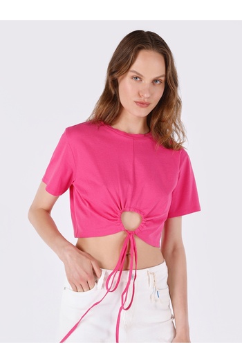 Colin's Pink Women's T-Shirt - Sleeves