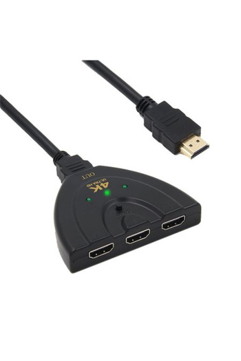 HOPE R 3x HDMI female to HDMI male splitter cable, 4K resolution, HOPE R