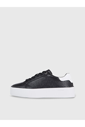 Calvin Klein FLATFORM C LACE UP - MONO MIX