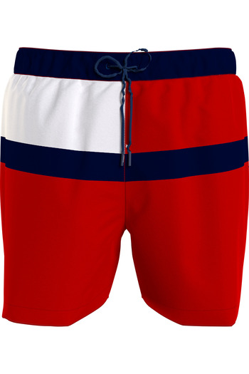 Tommy Hilfiger Erkek Marka Logolu Elastik Büzme İpli İki Yan Cepli Bir Arka Cepli Şık Görünüşlü Slim