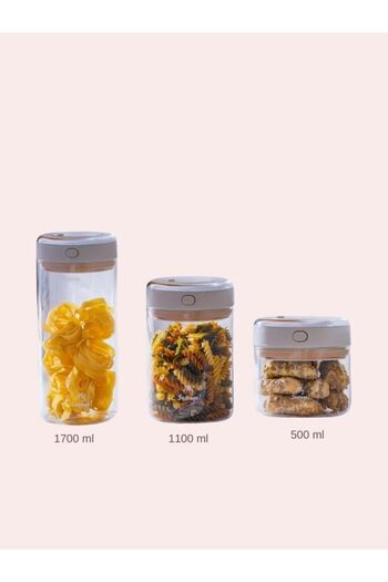 ACAR Harlow 3-Piece Glass Jar
