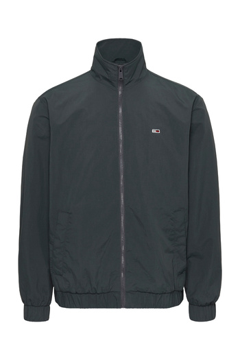 Tommy Hilfiger Men's Dark Gray Coat with Brand Logo Suitable for Daily Use Dm0dm17982-Pub