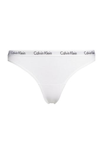 Calvin Klein Kadın Calvin Klein İmzalı Elastik Bantlı Beyaz Külot 0000D1617E 100