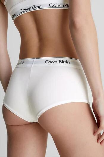 Calvin Klein Kadın Marka Logolu Elastik Bantlı Yüksek Belli Nefes Alabilen Kumaşlı Sportif Görünümlü