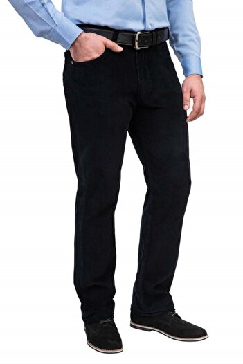 Forzaa Classic striped trousers, Forza, navy blue