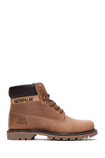 Caterpillar Ανδρικές μπεζ δερμάτινες μπότες Colorado Nubuck 015M100031