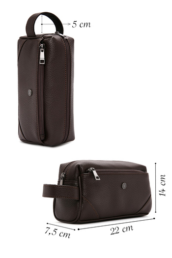Derimod Men's Brown Handbag - 24SBD310318