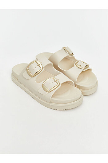 LC Waikiki New Season Leather Look Women's Slippers - S5Jh42Z8