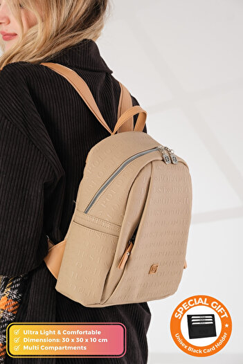 POLOGRAND London Original Just Polo Collection Model de lux confortabil Rucsac elegant cu mai multe compartimente cu curea reglabilă