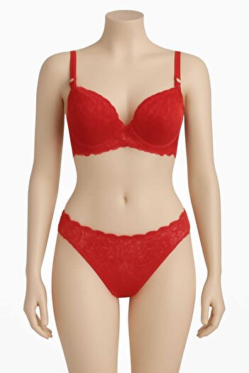 Wotrart Women's Lace Bra and Panty Set - Trend Fashion