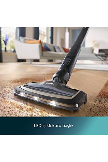 Philips Aqua Trio Yeni 3'ü 1 Arada (ISLAK, KURU VE MOPLU) Sarjlı Ve Kablosuz Dik Süpürge