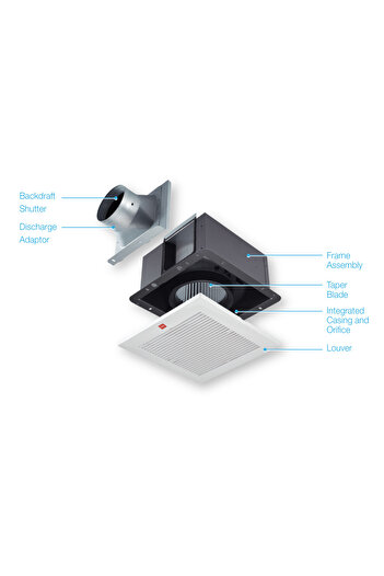 KDK Ceiling Exhaust Fan KDK 24 cm CHH