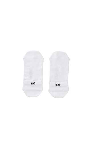 Bad Bear Κακές λευκές κάλτσες αστραγάλου Unisex