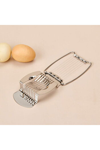 Excellent Houseware Egg Slicer - Gray - 14 cm