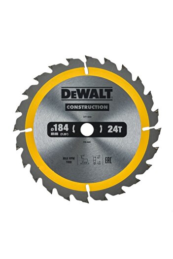 Dewalt - Construction Disc for hand circular saw 184x16x1.8mm [DT1939-QZ]