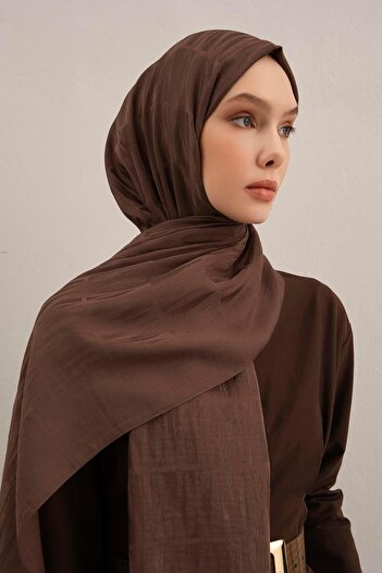 Armine Lyocell Shawl - 3 - Brown 11