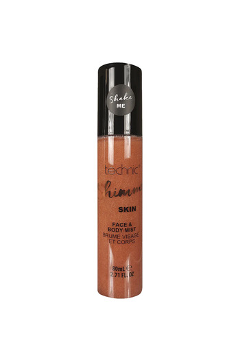 TECHNIC Shimmer Skin Face & Body Mist, Sunset, 80 ml
