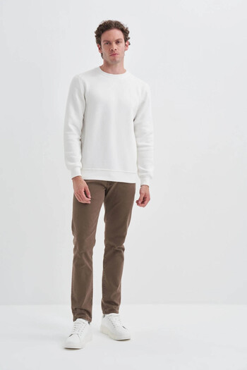 Cazador Ecru Men's Sweatshirt 56150
