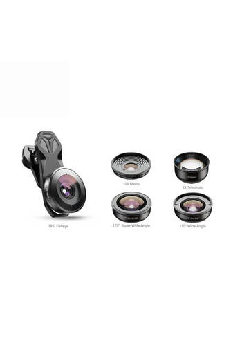 APEXEL APL-HB 5 4K HD Professional 5 in 1 Lens Kit