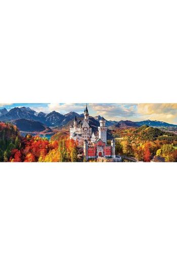 Eurographics Puzzle panoramic Neuschwanstein in Fall, 1000 pies