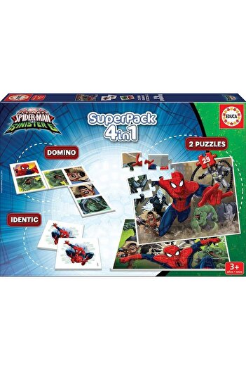 EDUCA Puzzle Superpack Spider-Man