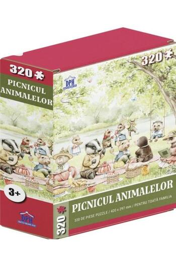 Didactica Publishing House Animal Picnic. Puzzle 320 pieces