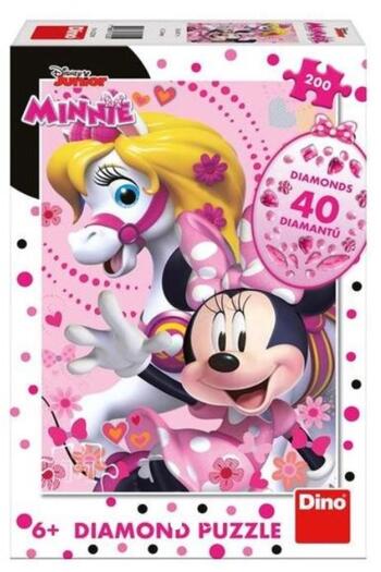 Dino Puzzle - Minnie and the Horse (200 pieces)