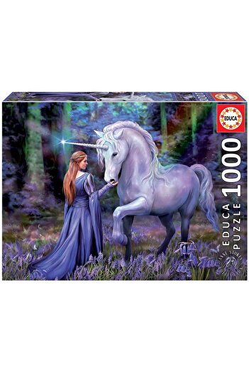 EDUCA Puzzle 1000 pcs Bluebell Woods, Anne Stokes