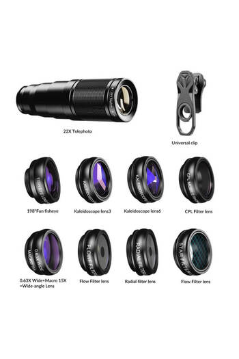 APEXEL 22X Telephoto Smartphone Lens Kit