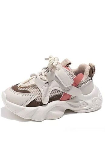 Mixbo Adidasi Copii Unisex Mixbo, Model de Vara, cu Scai, Talpa cu Motive, Crem 28 EU