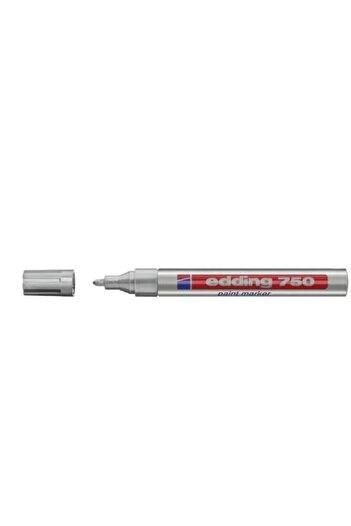 Edding 750 Silver Paint Marker – 2 to 4 mm Round Tip