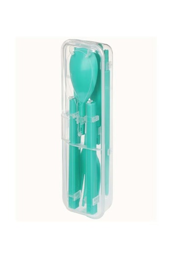 Sistema To Go Reusable Cutlery Set – BPA-Free Travel Utensils Green