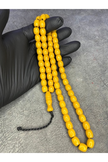 Mos Tespih 66' High-End Collectible Crimping Amber Prayer Beads