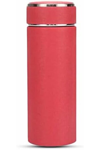 Twisoo Stainless Steel Sports Water Bottle, Lather Double Wall Vacuum Insulated Water Bottle, Leak P