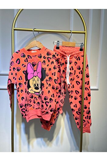 baume clothes Girl's Animal Patterned Top-Top Set 6