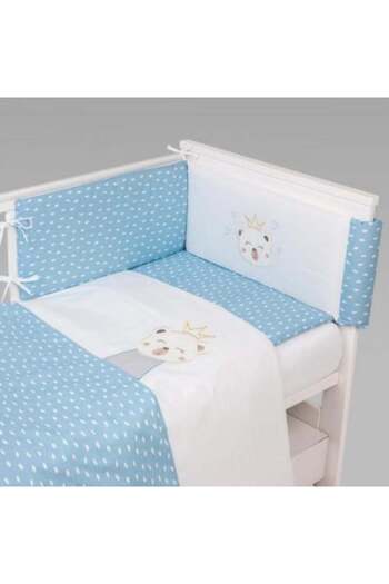 Klups Baby crib bedding, 3 pieces Teddy Bear Prince