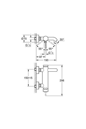 Grohe Essence Bathroom Faucet Warm Sunset - 33624Da1