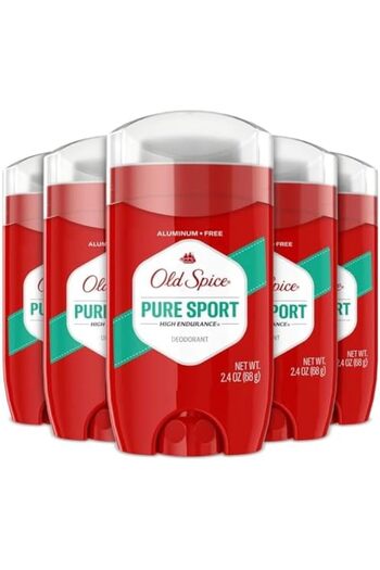 Old Spice Pure Sport Deodorant, 2.4 Ounce (Pack of 5)