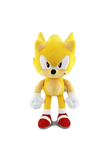 OEM Jucărie de pluș Super Sonic, galben, albastru, 30 cm, set de 1