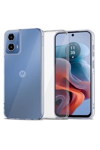 Tech-Protect High Protection Case for Motorola Moto G34, FLEXAIR, Impact Safe, E38, Clear Cut