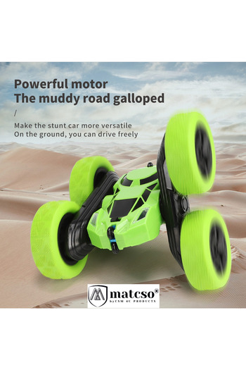 matcso by CSM 4U PRODUCTS® Remote Control Car for Kids, Radio Controlled, Green