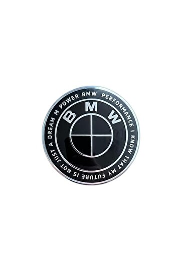 MAF Emblemă BMW, ediție aniversară neagră de 82 mm