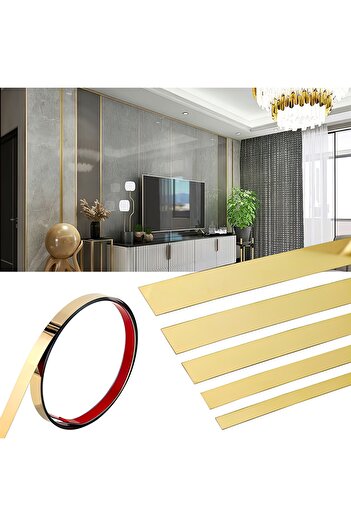 pleksiaksesuar Pleksi Aksesuar-Kendinden Yapışkanlı Şerit Pleksi Ayna 1,5cm*244cm (1 Adet)