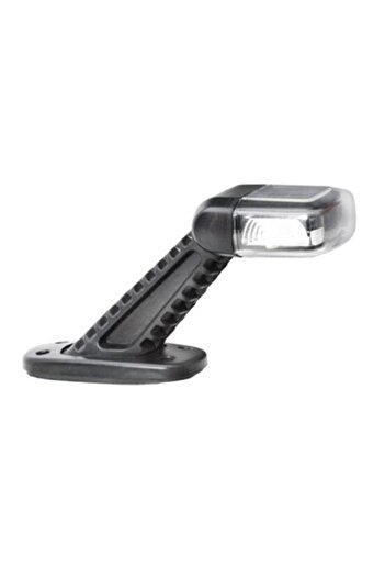 Hella Oblique clearance lamp 2XS 357 006-021, LED, 30V, 12/24V, 45 degree angle, clear glass