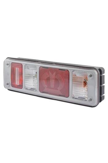 Hella Multifunctional rear indicator lamp 2VP 340 961-521, LED, 24V, 450x138 mm, PY21W, P2