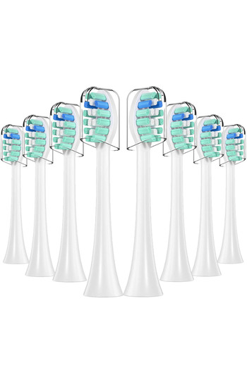 Choice1 Green -8pcs 4-16pcs Toothbrush Replacement Heads Compatible with PH Replacement Heads, Electric Brus