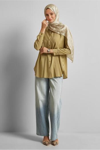 Alvina Shirt Collar Tunic 45771