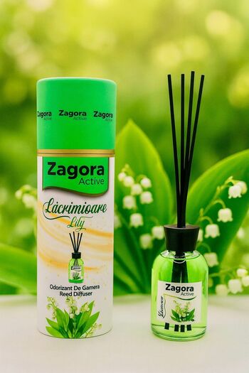 ZAGORA ACTIVE Cylindrical Room Air Fresheners 100ml Licrimioare