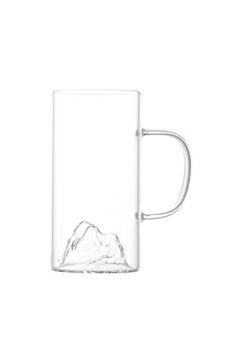 sharpdo 300 ml Glass Single Layer Cup With Handle
